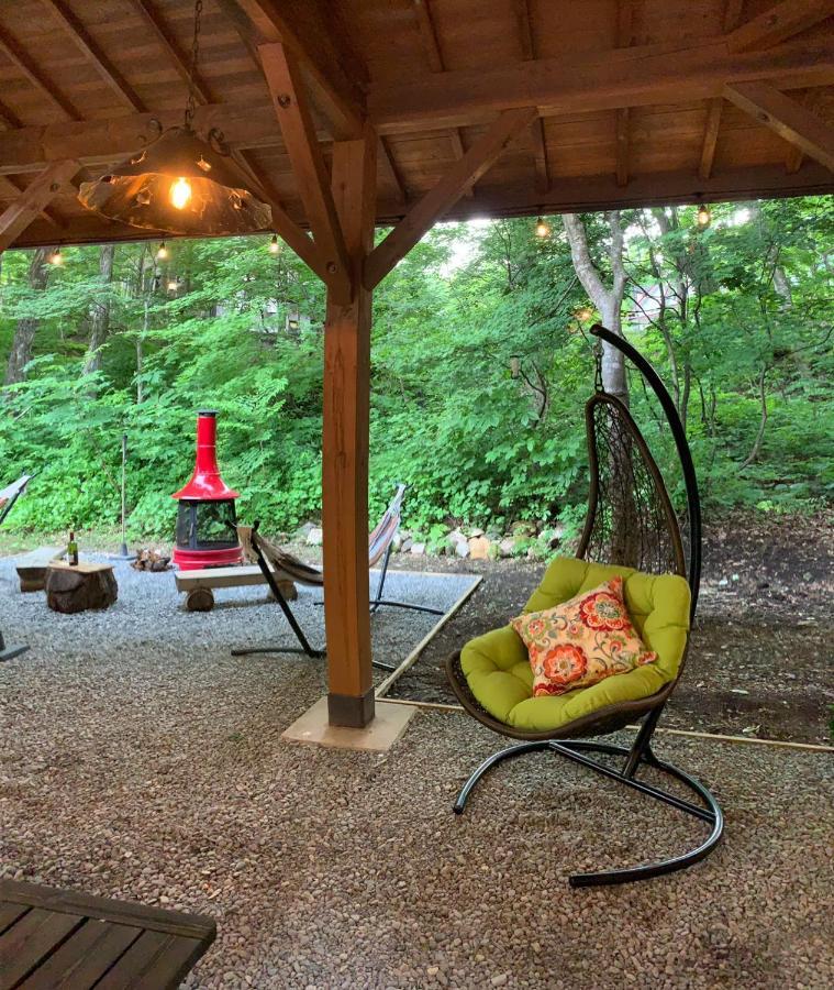 Kizuna Lodge&BBQ Centre Hakuba Eksteriør billede